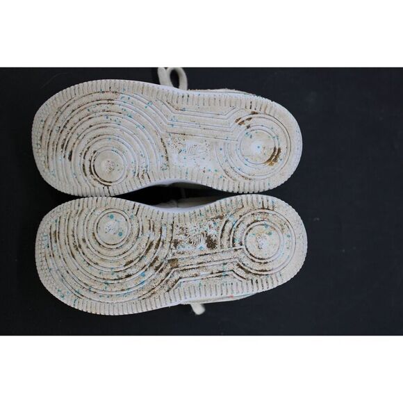 8.5c Kids Nike Air Force 1 LV8 2 BT Pale Ivory White-Picante Red FQ8352 110 - Picture 11 of 11